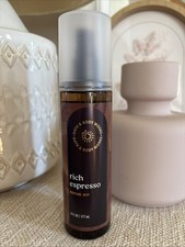 Bath Body Works Rich Espresso Perfume Mist Body Spray Dark Coffee Hazelnut NEW