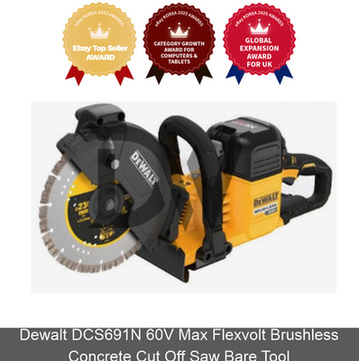 Dewalt DCS691N 60V Max Flexvolt Brushless Concrete Cut Off Saw Bare Tool