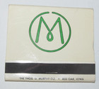 Vintage Nebraska Matchbook M’s Pub Omaha NE Front Strike S. 11th Old Market — photo 1
