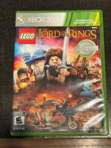 Lego Lord of the Rings - Xbox 360 - COMPLETE Platinum Hits