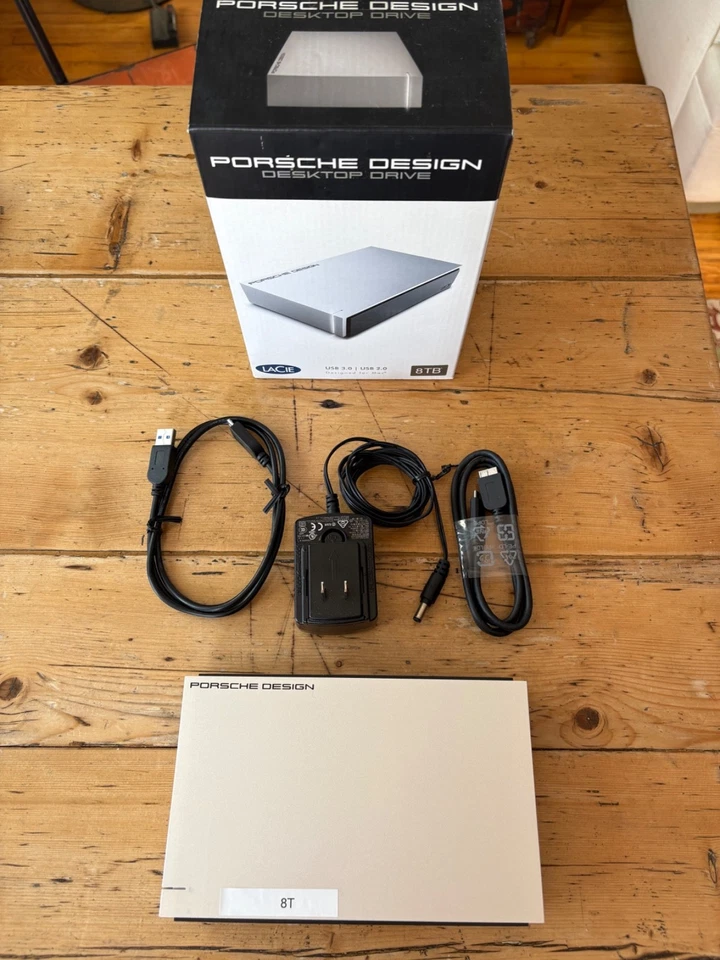 LaCie 8 TB Porsche Design USB 3.0 Desktop 3.5 Inch External Hard Drive for MAC - Image 3 of 3