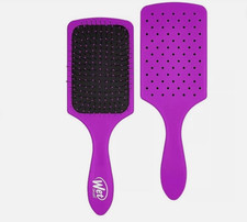 Wet Brush Paddle Detangler Hair Brush, Purple - IntelliFlex AquaVent Pain-Free