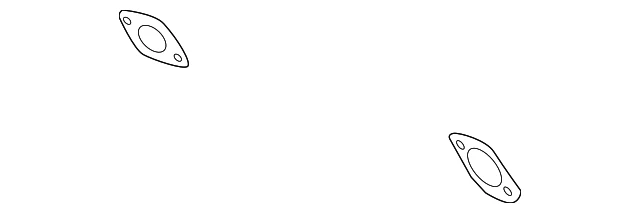 Junta de tubo cruzado original Nissan 20692-24U0A Foto 2 de 3