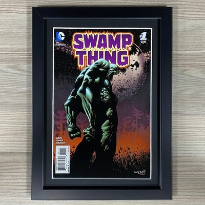GERAHMTES SUMPFSACHE COMICBUCHKUNST: DC COMICS