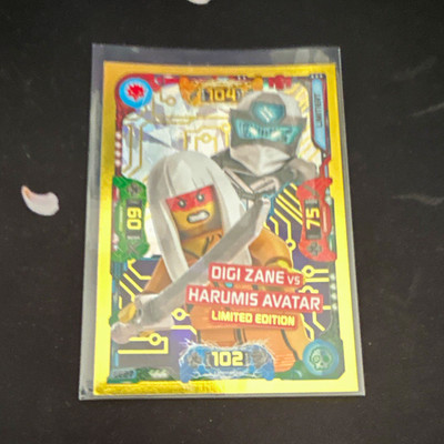 LEGO NINJAGO Trading Card Game Digi Zane vs Harumis Avatar 102 LE 2020