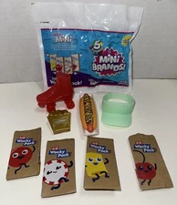 Lot Of Mini Brands Sonic Wacky Pack Rare Gold Tots Glow Visor Ultra Rare Skate