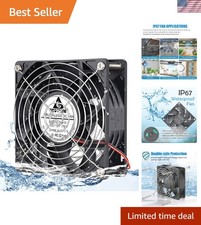 Versatile 120mm x 38mm Fan - Perfect for DIY Cooling Ventilation Projects