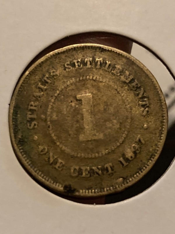 Malaysia - 1 Cent 1897 - Victoria - Straits Settlements - Bronze