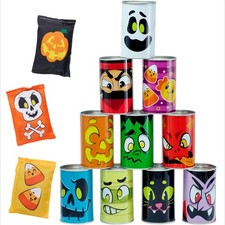 JOYIN 13 Pcs Halloween Carnival Bean Bag Toss Game for Kids  Adults