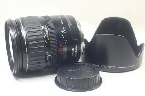 Canon EF 28-135mm F/3.5-5.6 IS USM Zoom Lens From Japan
