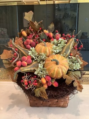 Welcome home Fall Basket By Valerie Parr Hill