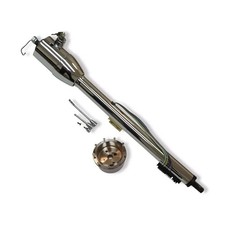 For 1967-1969 Checy Camaro 32 Chrome Tilt Steering Column Floor Shift With Key For 1967-1969 Checy Camaro 32 Chrome Tilt Steering Column Floor Shift With Key