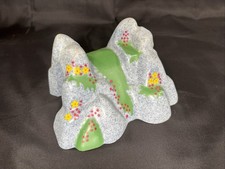 BRIO Rock Wooden Train 33027 Mountain Adventure Stone Connector Grey / Flowers