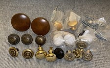 Mixed Lot Of 18 Drawer Knobs Pulls