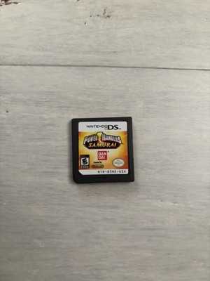 Bandai Power Rangers Samurai Nintendo DS Game E10+ NTSC-U/C