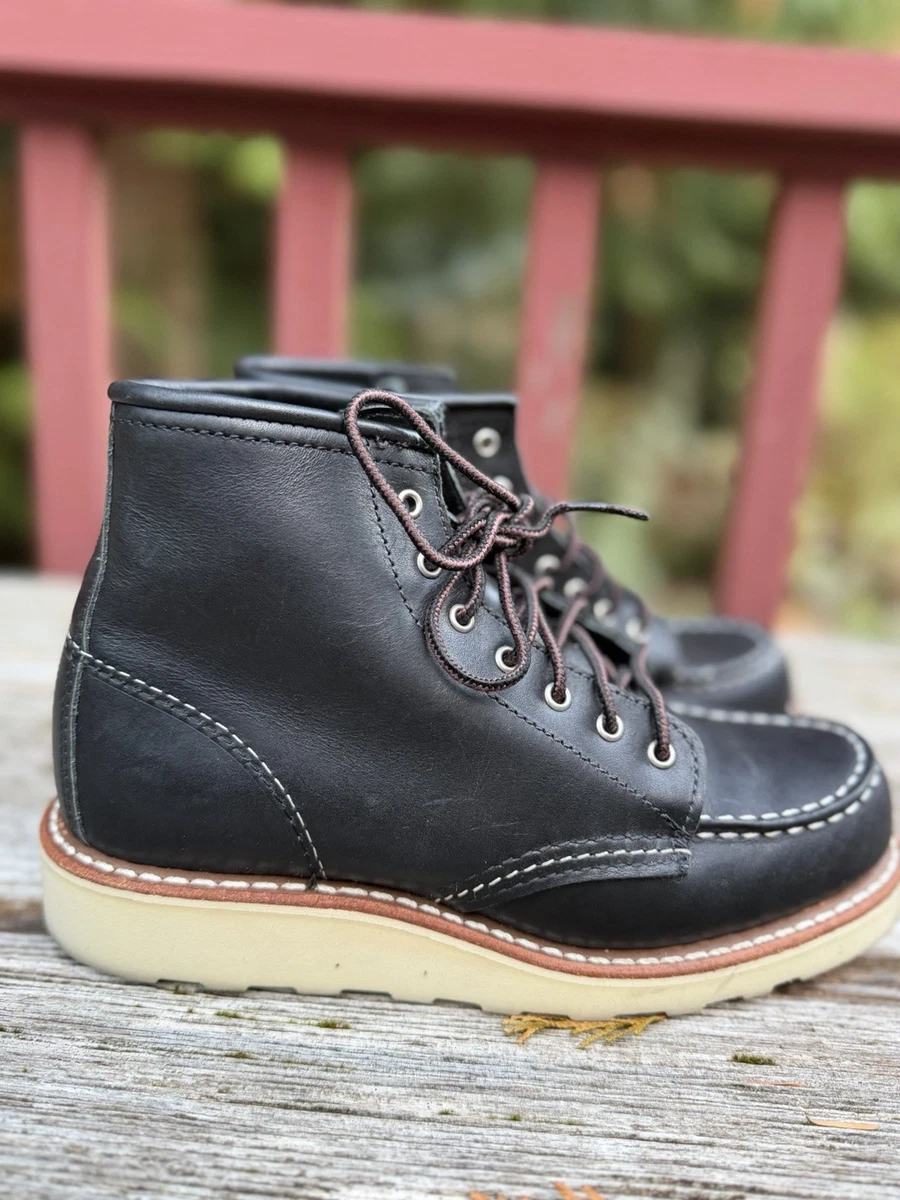 Red Wing Shoes Black Low (1-1.9 in) Heel Height Boots for Women