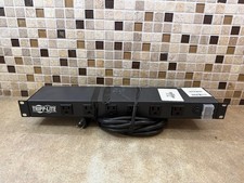 Tripp-Lite RS-1215-RA 12-Outlet PDU Rack-Mount 1U Server Power Strip 120V/15A
