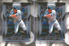 AARON JUDGE 2019 PRIZM #135   2-CARD LOT (Winner gets both)