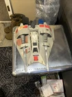Kenner Snowspeeder With Biggs and Hoth Luke In Flight Suits. Missing Harpoon.