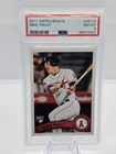 Mike Trout 2011 Topps Update RC PSA 8 US175 Los Angeles Angels!