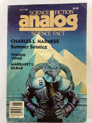 1984 June, Science Fiction Analog, Verner Vinge (CP118)