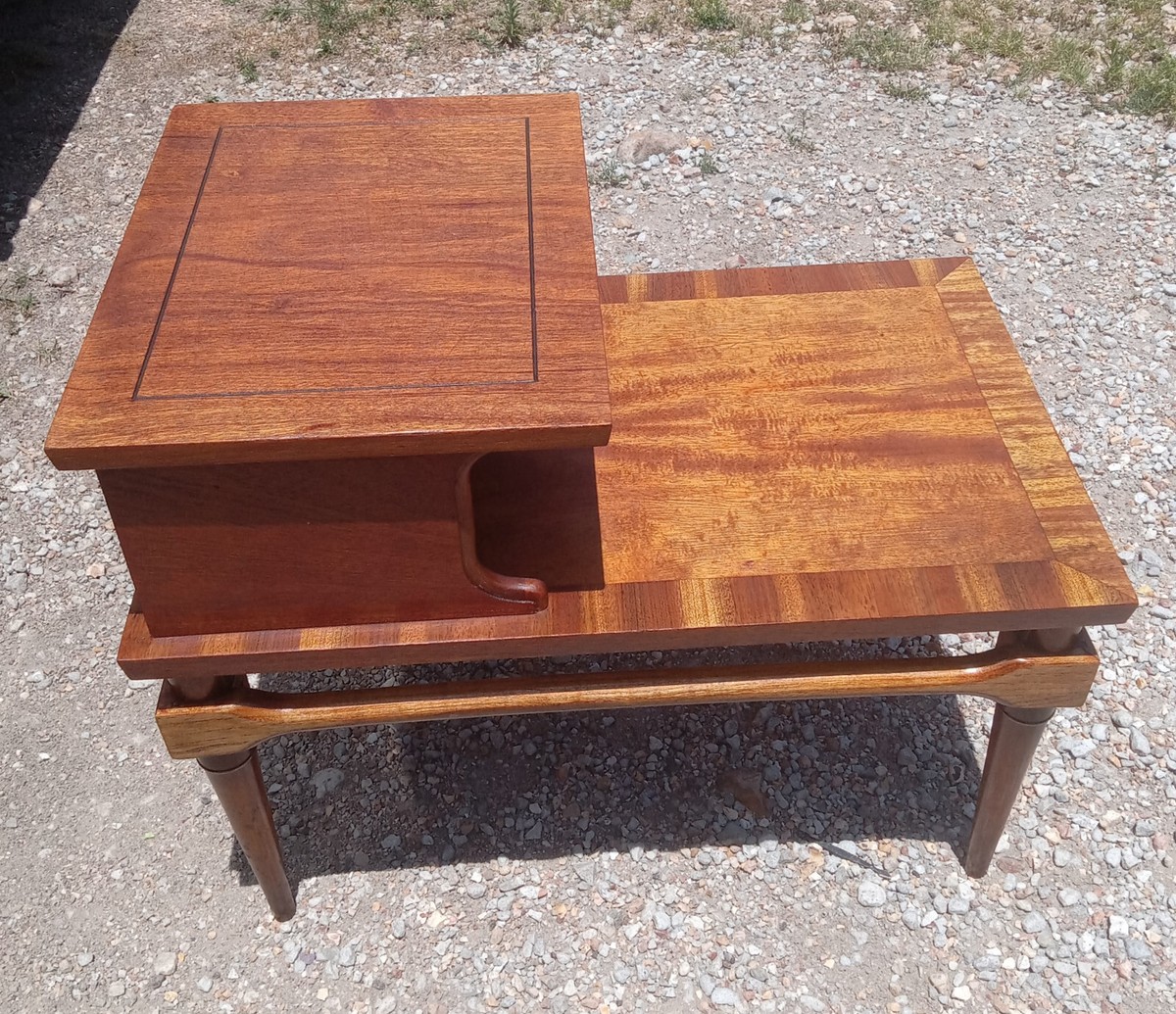 １*s様 ★US Vintage 50s Step Table Mid Century Lane Step End Table / Side Table (LA52) | eBay