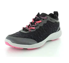 Vionic Womens Agile Fyn Athletic Sneakers BLACK 335FYN NIB