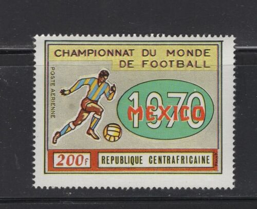 Central Africa #C85  (1970 Soccer World Cup issue)  VFMNH CV $3.50 - Picture 1 of 1