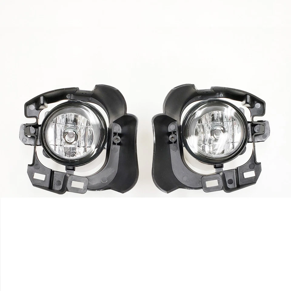 For 2014-2016 Nissan Versa Note Hatchback Clear Fog Light Set with Bracket Wire Foto 4 de 4