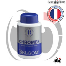 NETTOYANT BELGOM CHROMES 250ml - rénovateur chromes Moto Voiture Quad Harley  