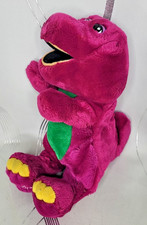 Barney Plush Stuffed Animal 14" Purple Dinosaur Vintage 1992 Lyon Group Original