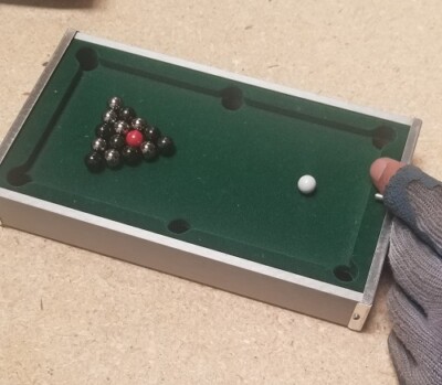 9 Mini Billiards Pool Table Game Travel Size Ebay