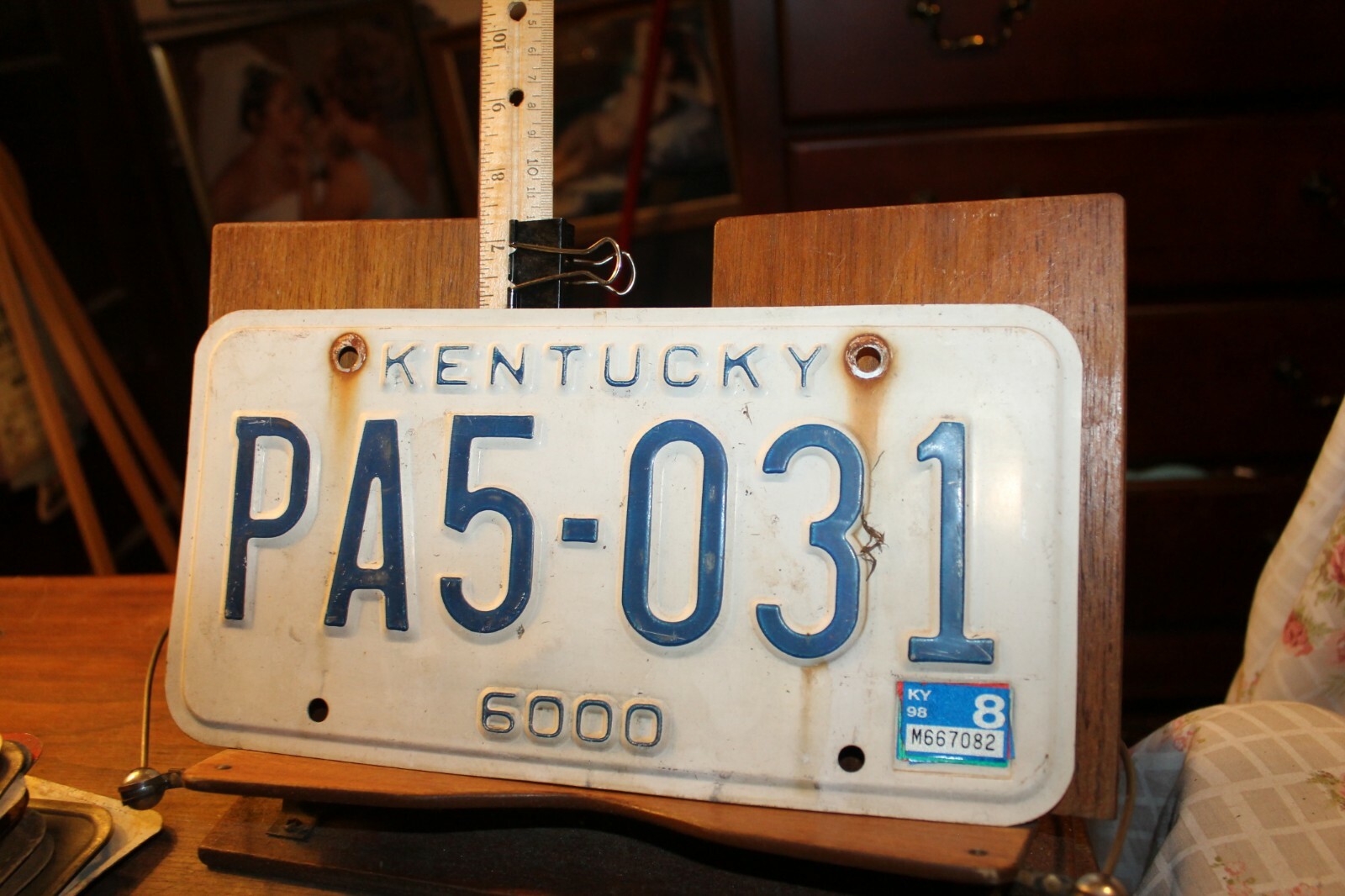 1998 Kentucky License Plate PA5031 eBay