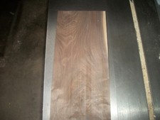 1 PC WALNUT LUMBER WOOD KILN DRIED BOARD 16 7/8"X 7 3/4"X 7/8" LOT 731Z FLAT