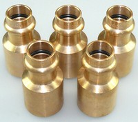 5X Viega Sanpress ReduzierstÜCk 28 Mm X 18 Mm Profipress Pressfittinge 298319