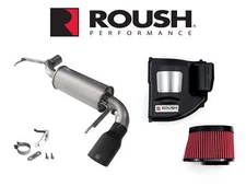 2021-2025 Ford Bronco Roush Axle Back Exhaust System & Cold Air Intake Kit