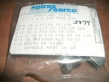 SPIRAX SARCO 62652 AIR VENT KIT FOR FT TRAPS - 4 AVAILABLE