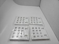 4X LOT NEW Authentic OEM Nintendo 3DS White Replacement Video Game Cases MINT