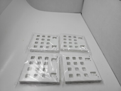 4X LOT NEW Authentic OEM Nintendo 3DS White Replacement Video Game Cases MINT