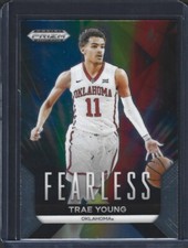 2024 Prizm Basketball Draft Picks Fearless Trae Young #1 RC