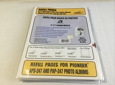 6 PIONEER 4x7 Album Refills Photo Album APS-247-PAP-247 .