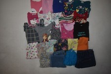 Wholesale Bulk Lot of 25 Girls Size 2T Mixed Season Tops Bottoms Shirts Pants