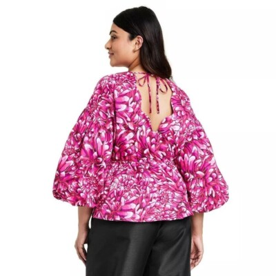 ジャケット・アウター Kika Vargas Louise ruffled blouse xs s-l400.jpg