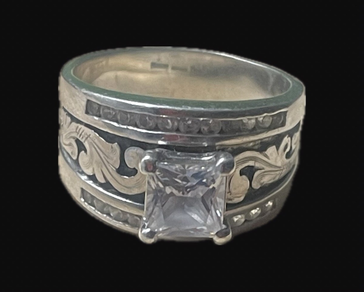 Wedding Band Hyo Silver Rings Sale HYO Silver Princess Ring