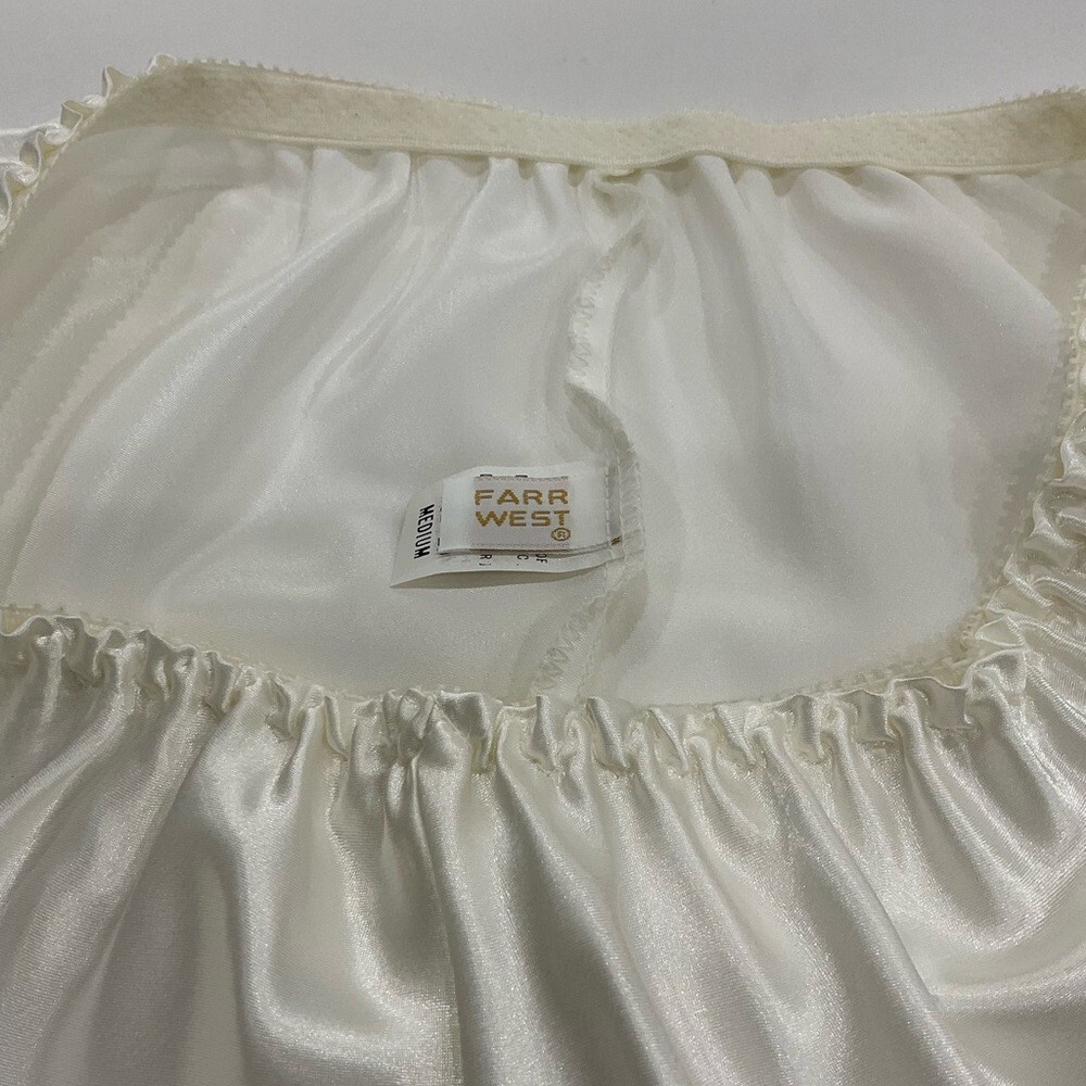 Vintage Women’s Farr West Elegant Ivory Lingerie … - image 7