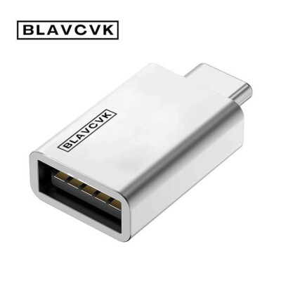 2 Stück USB-C auf USB-A Adapter OTG USB-Stick für Samsung Xiaomi iPhone Macbook