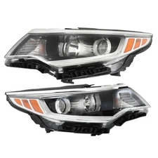 For 2016 2017 2018 Kia Optima Headlights Headlamps Left&Right Side w/o LED DRL