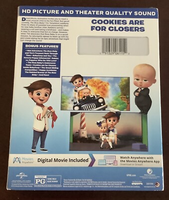 The Boss Baby Blu-ray Digital