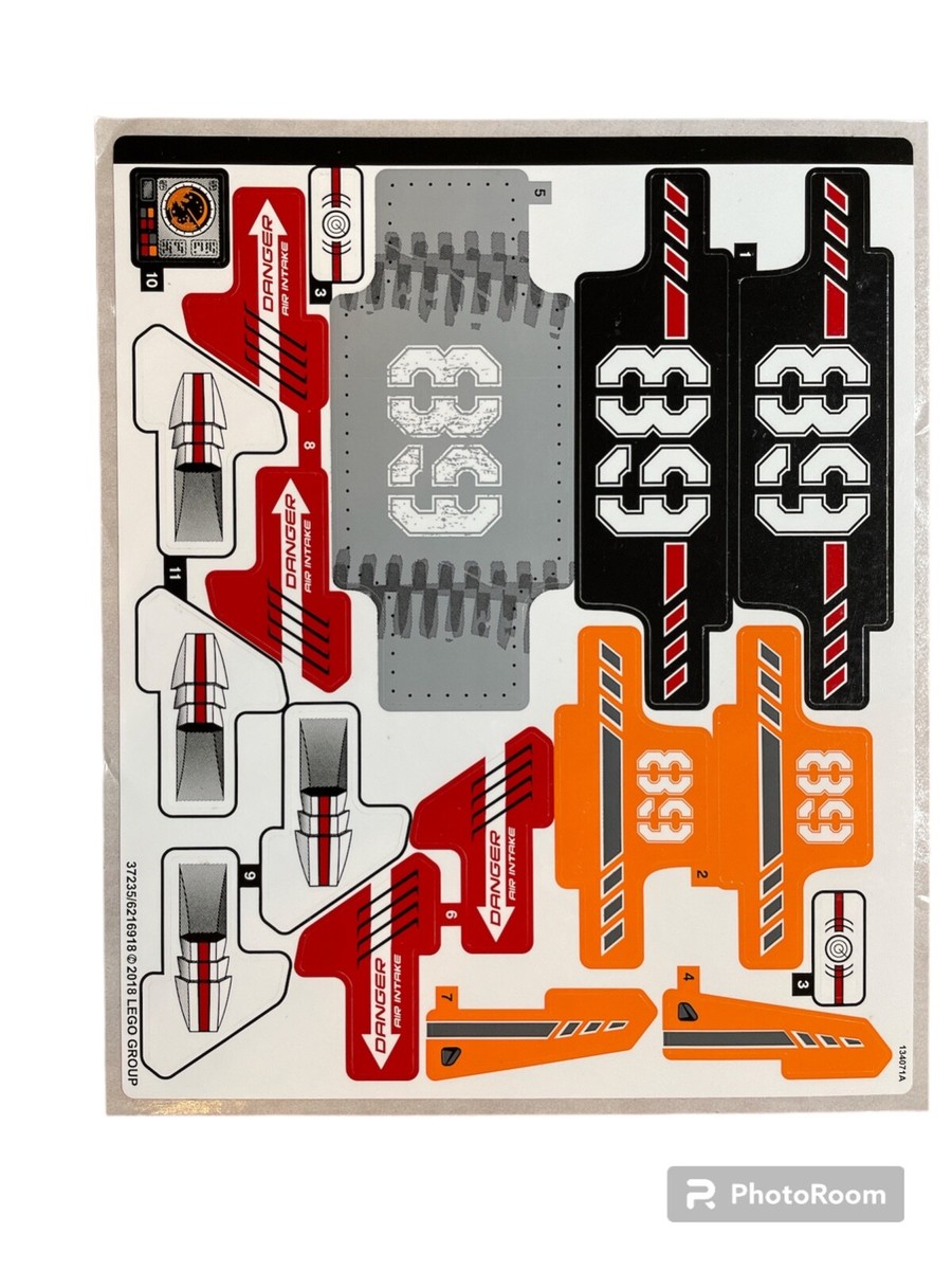 NEW LEGO | Sticker Sheet for Set 42076 Technic - Hovercraft | eBay