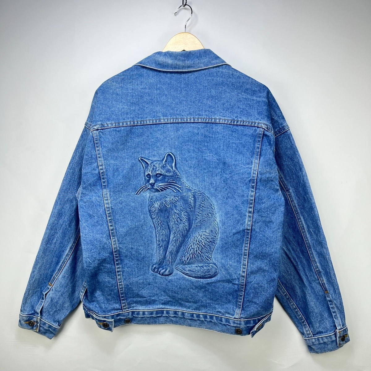USA製 80s 90s レア CAT キャタピラー　デニムカバーオール　L相当 USA製 80s 90s レア CAT キャタピラー デニムカバーオール L相当